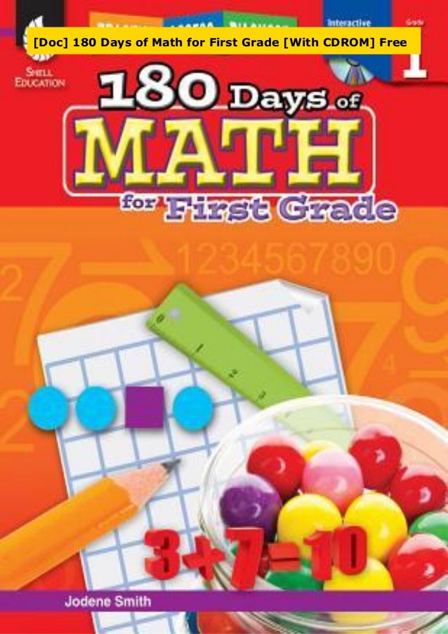 Doc 180 Days Of Math For First Grade With CDROM Free doc 180 days of math for first grade with cdrom free