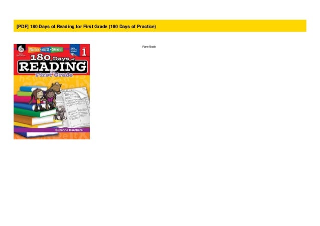 Read 180 Days Of Reading For First Grade 180 Days Of Practice 