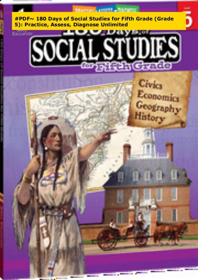 #PDF~ 180 Days of Social Studies for Fifth Grade (Grade 5): Practice,…