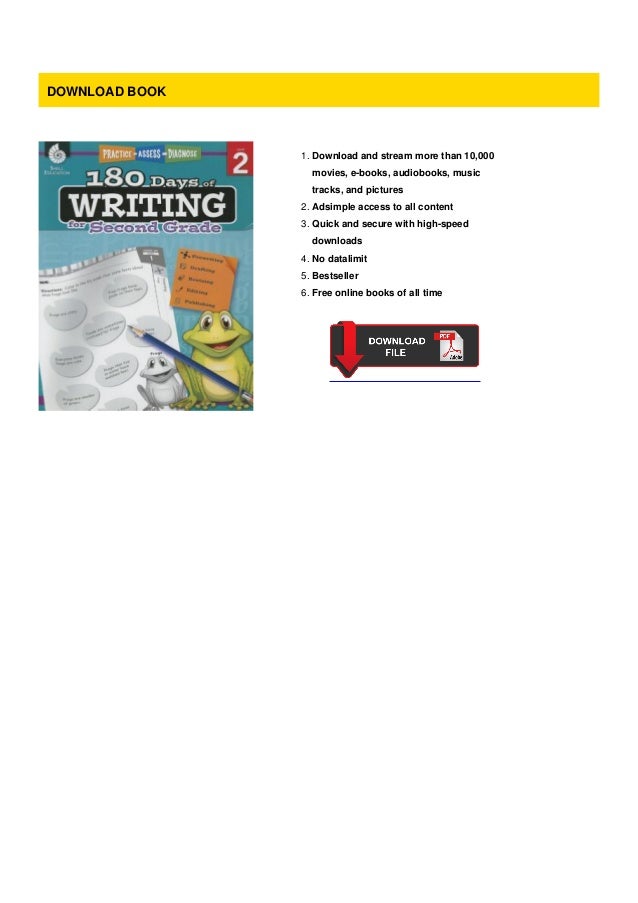 pdf 180 days of writing for second grade grade 2 practice asses