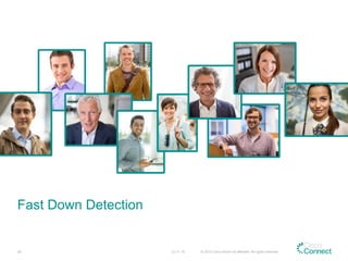 Fast Down Detection
23.11.15 © 2015 Cisco and/or its affiliates. All rights reserved.26
 