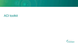 ACI toolkit
 
