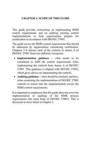 ISO 27001 Controls A guide to implementing and auditing Second Edition ...
