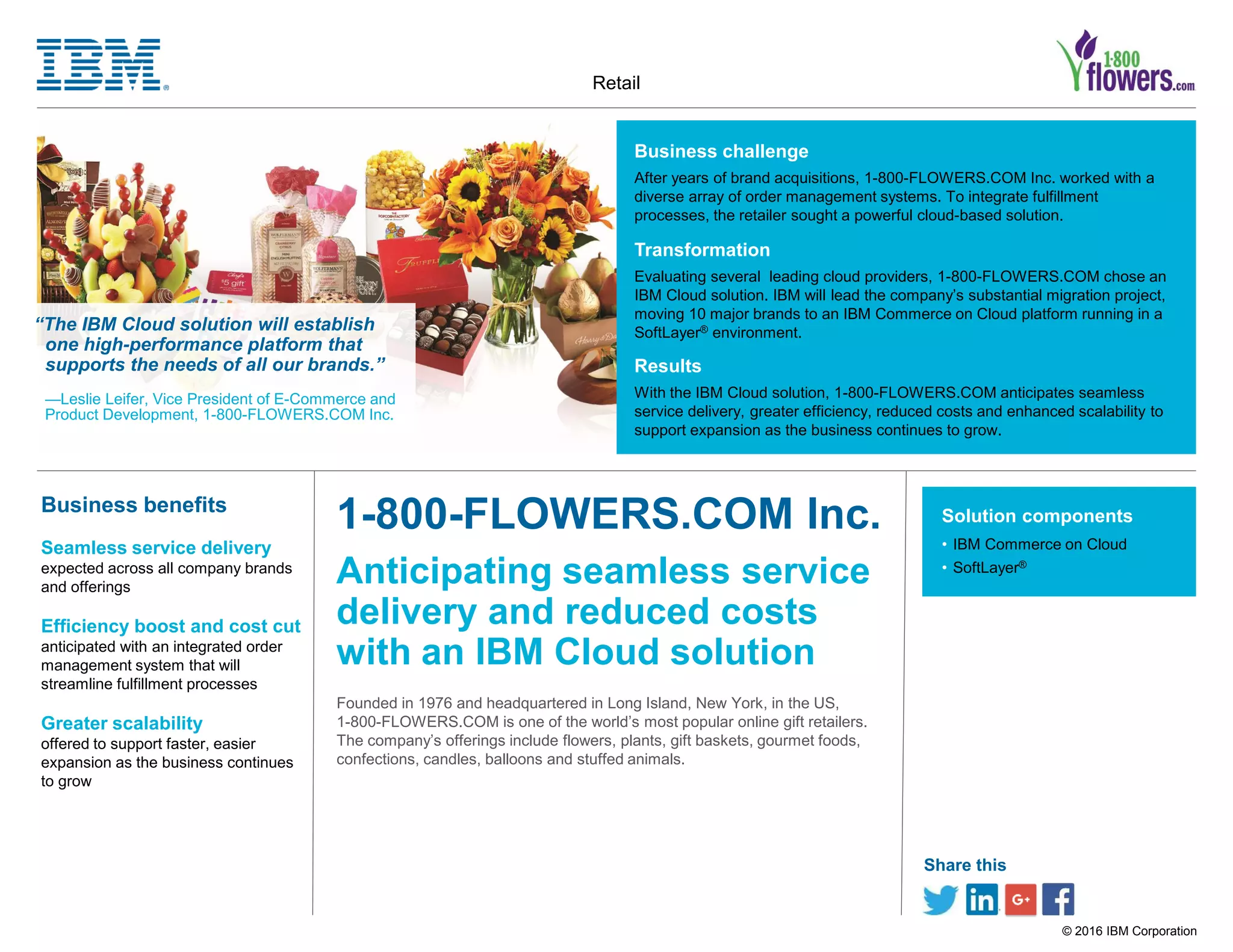 1800flowers PPT