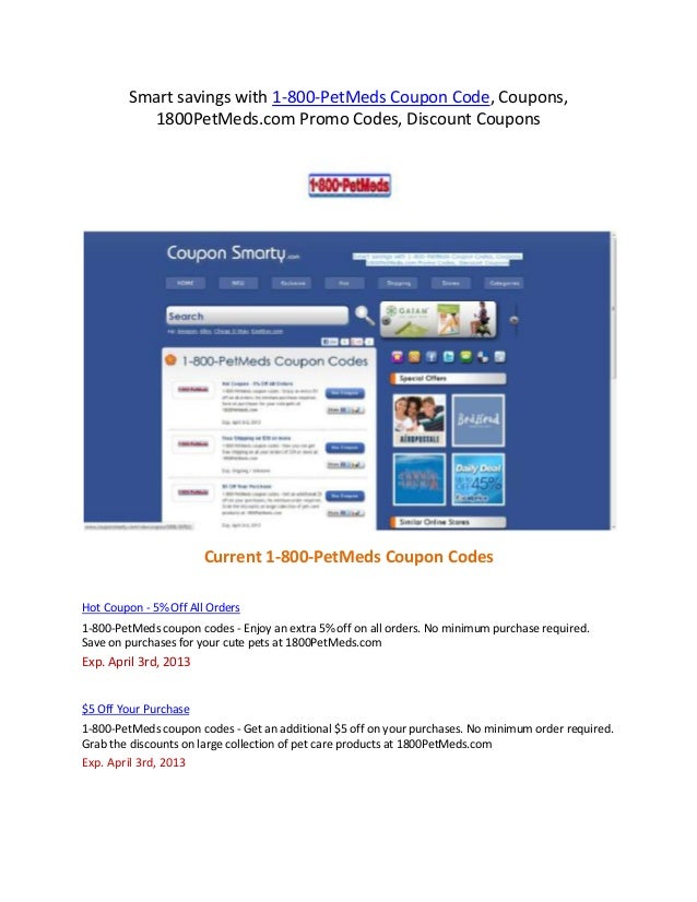 1800PetMeds Coupon Code