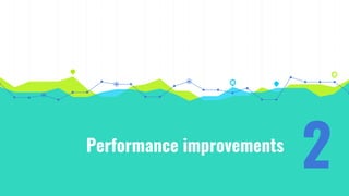 Performance improvements
2
 