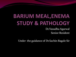 Dr.Vasudha Agarwal
Senior Resident
Under the guidance of Dr.Sachin Bagale Sir
 
