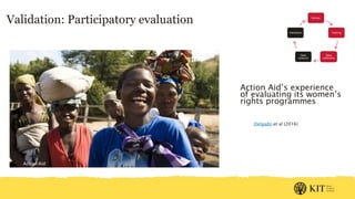 Measuring empowerment of women and girls – Some thoughts on the 'what' and the 'how'