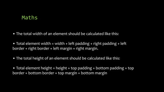 CSS: Box Model | PPT