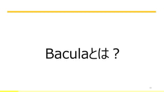 10
Baculaとは？
 