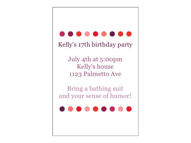 copy of 4x6 invitation cards