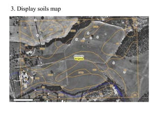 3. Display soils map
 