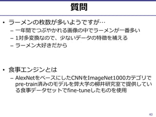 ⓒ 2018 UEC Tokyo.
• a m A
– e A N A a e m
– gm C A tC r u
– a
• xf a a
– 1 A
- l n A
xf A 0 I pi
40
 