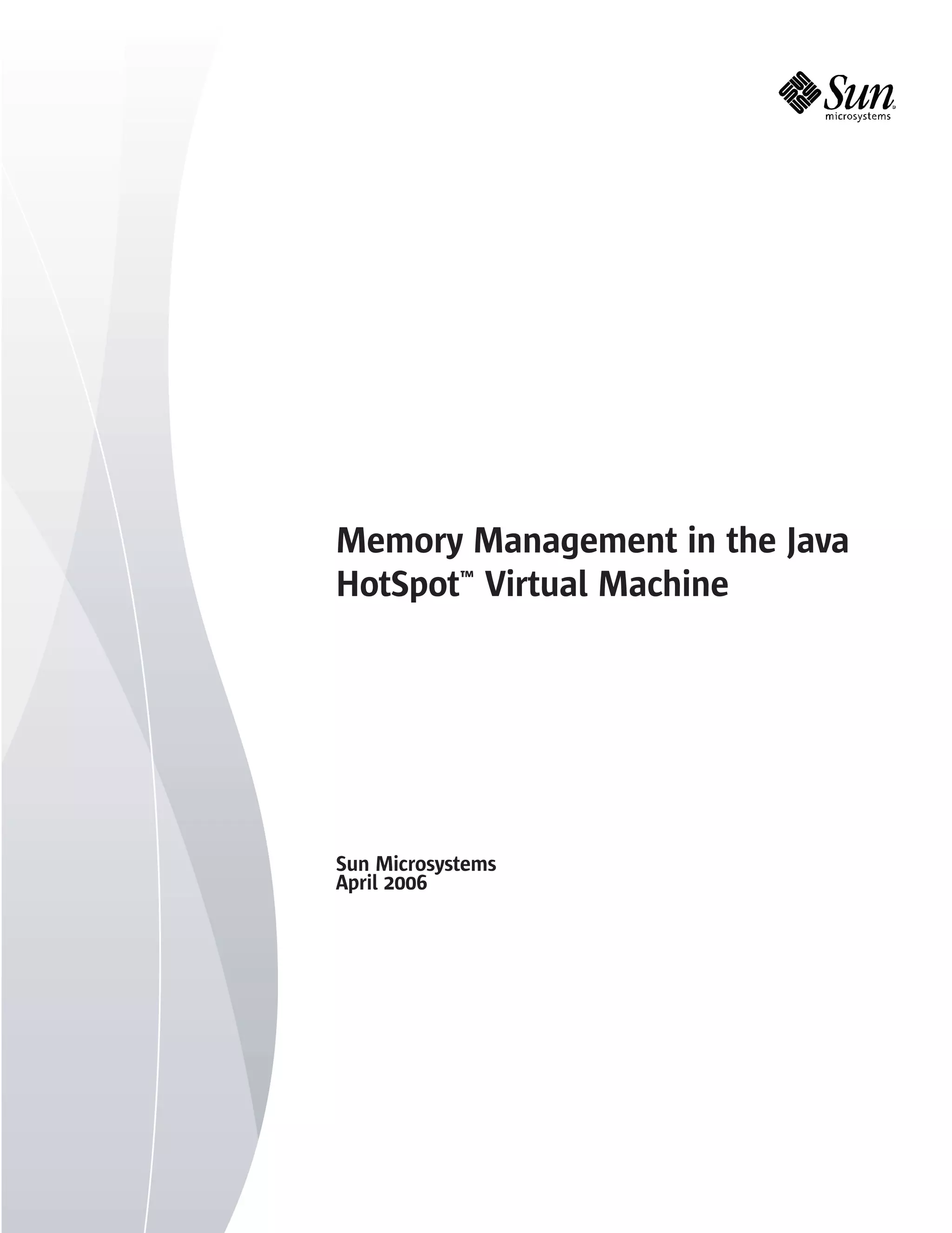 Memory Management in the Java HotSpot Virtual Machine PDF