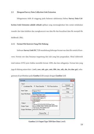 Rw5 File Format Mengontrol Pekerjaan Survey Lapangan | PDF