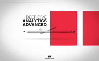 DEEP DIVE
ANALYTICS
ADVANCED
 