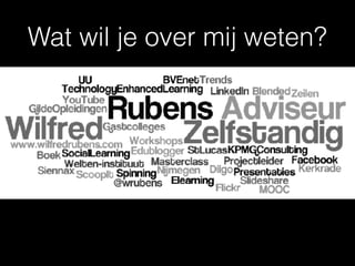 Wat wil je over mij weten?
 