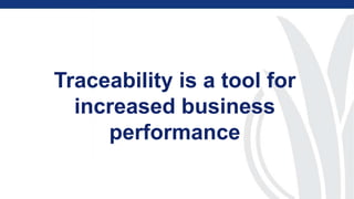 Dr. Myriah Johnson - Industry Perspective on Traceability - A Panel ...