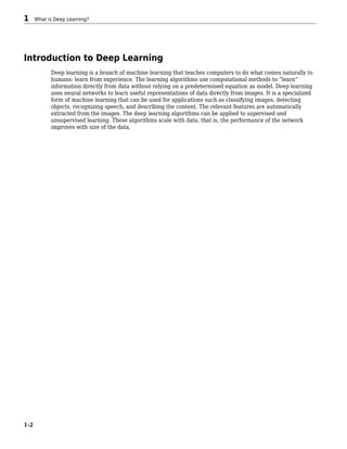 Matlab Deep Learning Hdl Toolbox Ug The Mathworks Inc | PDF