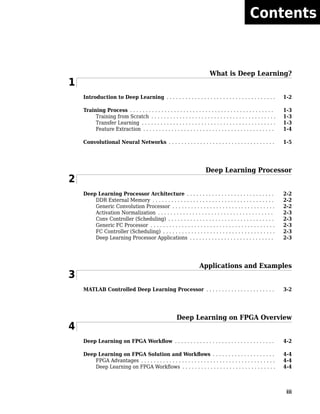 Matlab Deep Learning Hdl Toolbox Ug The Mathworks Inc | PDF