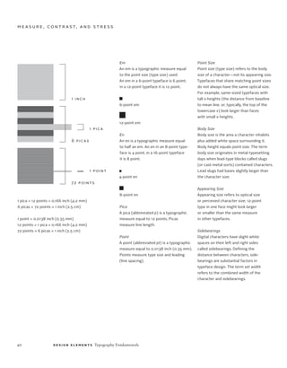 Em In Typography Design Elements Typography Fundamentals by Kristin Cullen | PDF
