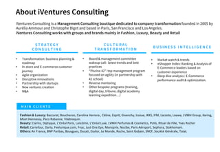 About iVentures Consulting
iVentures Consulting is a Management Consulting boutique dedicated to company transformation fo...