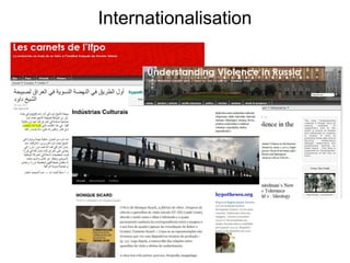 Internationalisation
 