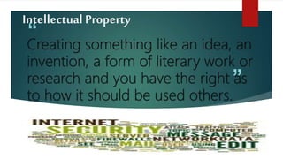 “
”
Intellectual Property
 