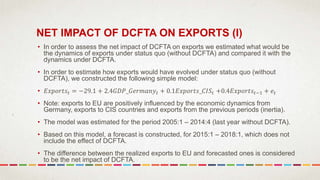 The impact of DCFTA after 4 years of implementation: The case of THE REPUBLIC OF MOLDOVA