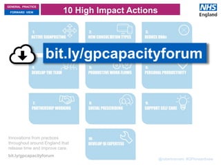 The future of primary care and how to get there (Leeds CCG) | PPTX