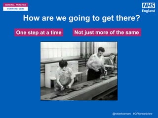 The future of primary care and how to get there (Leeds CCG) | PPTX