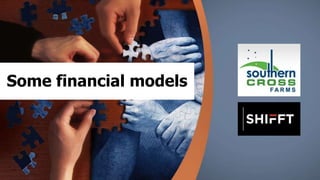 Some financial models
 