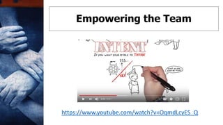 Empowering the Team
https://www.youtube.com/watch?v=OqmdLcyES_Q
 