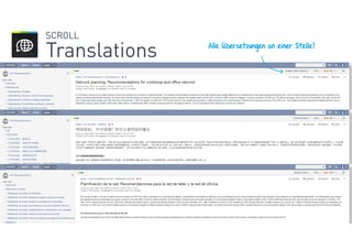 Alle Übersetzungen an einer Stelle!
 