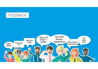 with Scroll Add-ons for Confluence
POWERING PAINLESS
CONTENT COLLABORATION
Viel mehr
Review-
Kommentare
Fokus auf
Inhalt -
endlich!
Qualitäts
boostTranspare
nt
Super-
einfach
Konsistente
Formatierung
Wir
wollen
mehr
FEEDBACK
DOKU NEXT
 