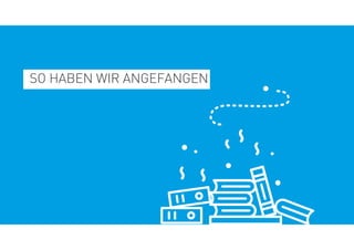 SO HABEN WIR ANGEFANGEN
 