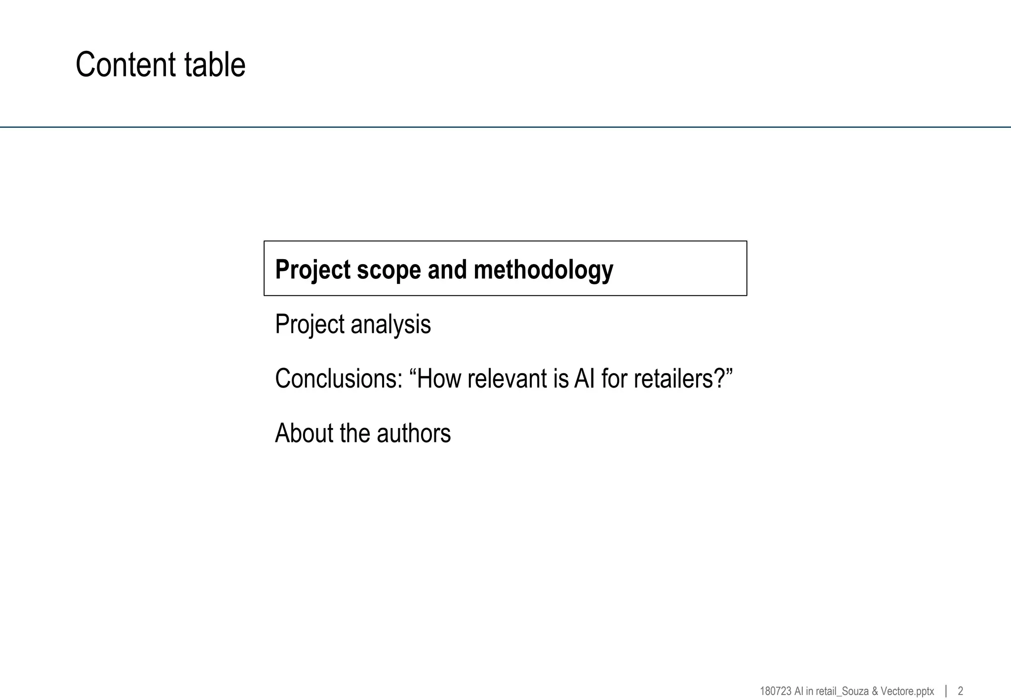 Artificial Intelligence improving customer experience in Retail | PPTX