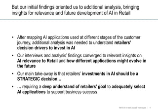 Artificial Intelligence improving customer experience in Retail | PPTX