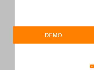17
DEMODEMO
 