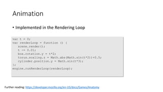 A practical intro to BabylonJS | PPTX