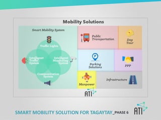 SMART MOBILITY SOLUTION FOR TAGAYTAY | PDF