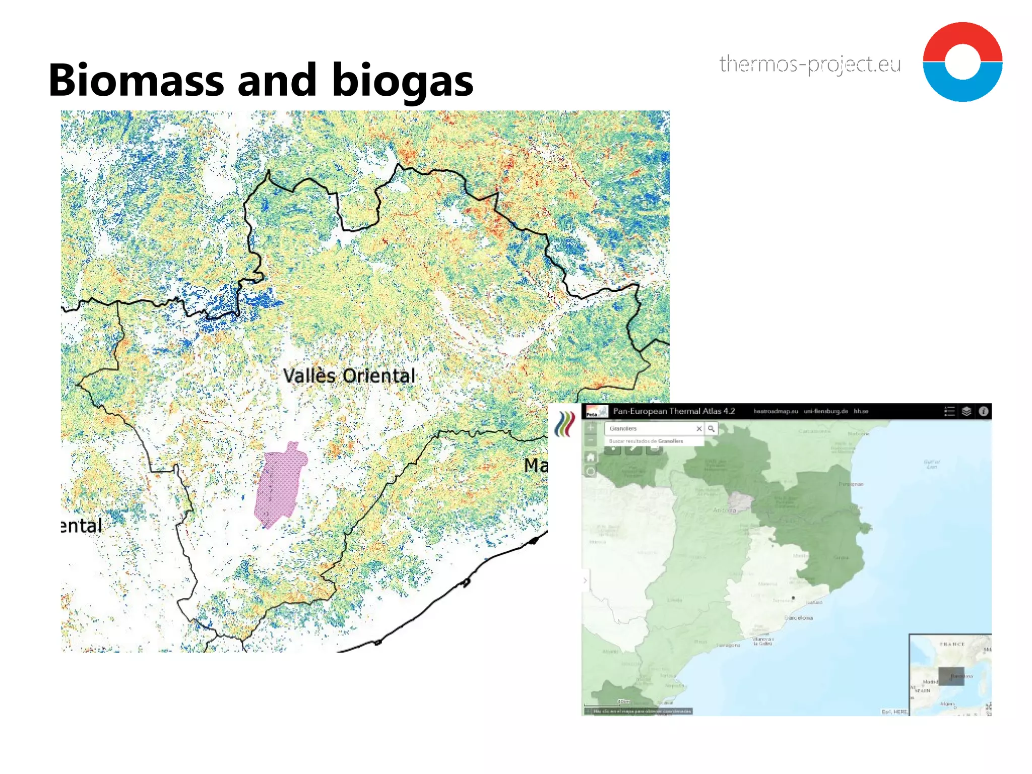 thermos-project.euthermos-project.eu
Biomass and biogas
 