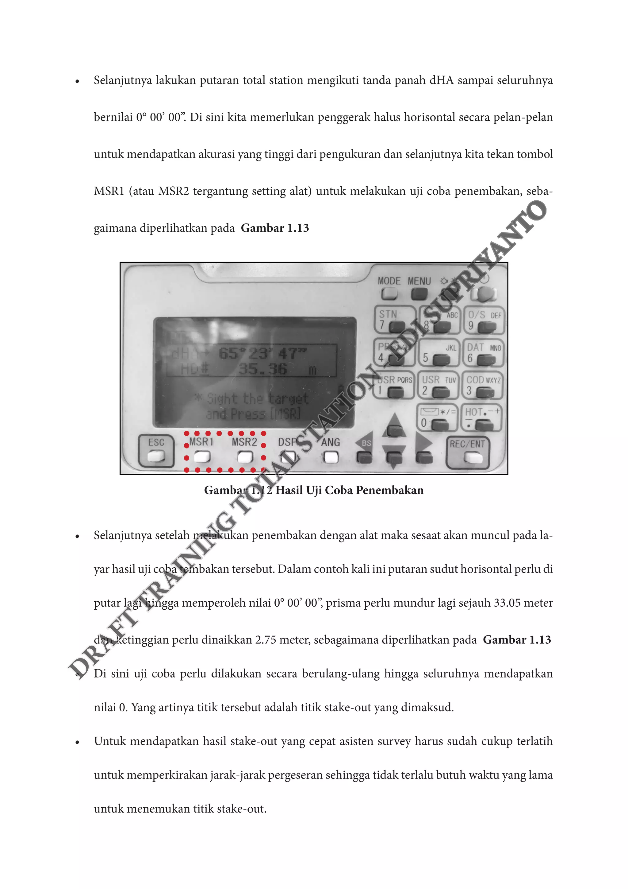 Tutorial Total Station Stake Out Coordinate Method Xyz Pdf