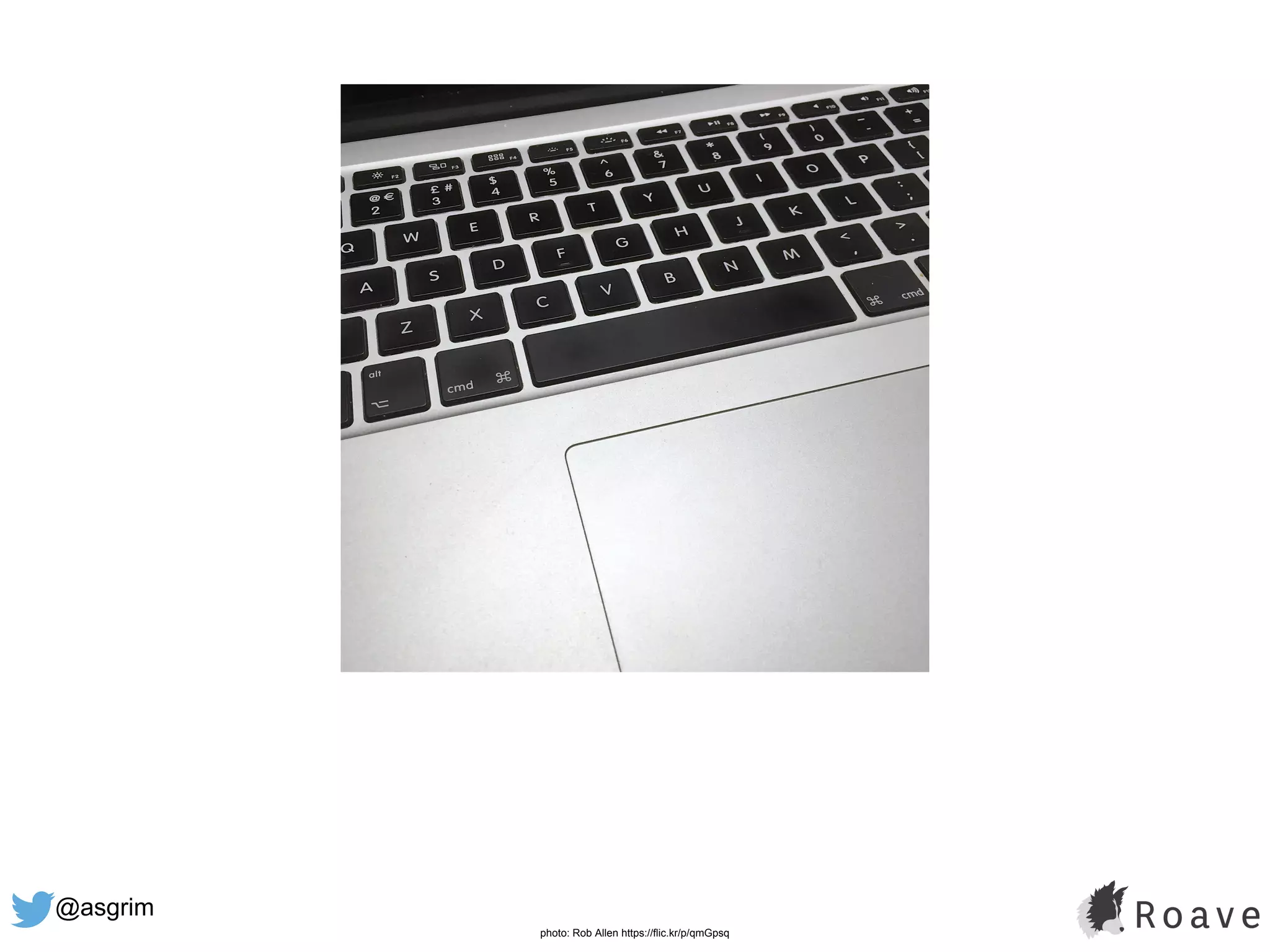 @asgrim
photo: Rob Allen https://flic.kr/p/qmGpsq
 