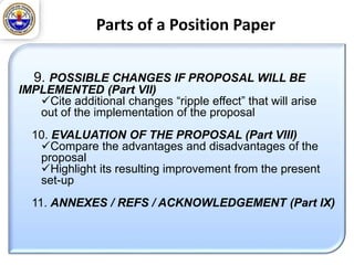 Position Addition Proposal Example 180947676-1-Lecture-Position-Paper-ppt.ppt