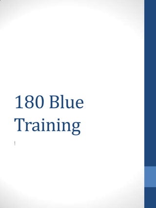180 Blue
Training
!

 
