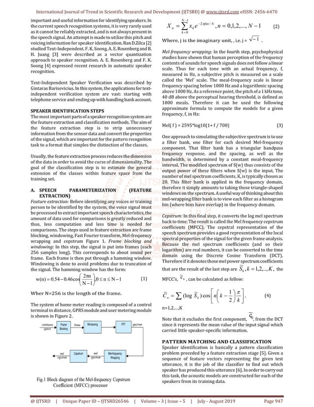 Classification of Language Speech Recognition System | PDF