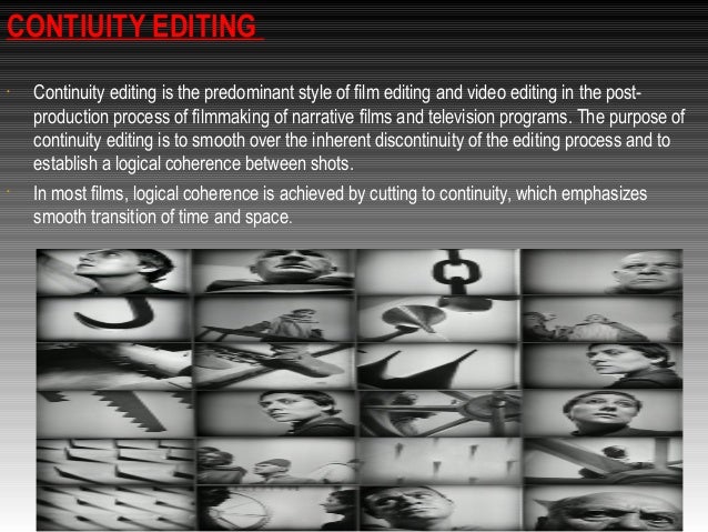 continuity editing
