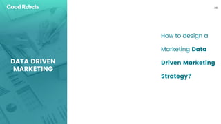 󰀁20
DATA DRIVEN
MARKETING
How to design a
Marketing Data
Driven Marketing
Strategy?
 