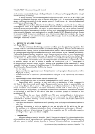 Development of a research project repository | PDF